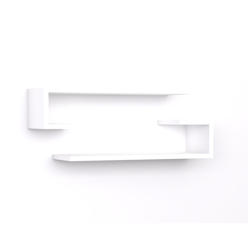 НАБОР 2x Настенная полка ELDO белая