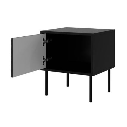 НАБОР 2x Прикроватная тумба CORTINA 51x45 см черный