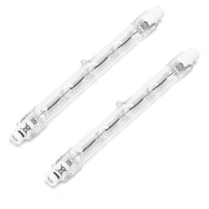 НАБОР 2x Промышленная лампочка J118 R7s/80W/230V 2900K - Aigostar