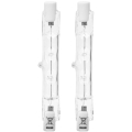 НАБОР 2x Промышленная лампочка J78 R7s/120W/230V 2900K - Aigostar