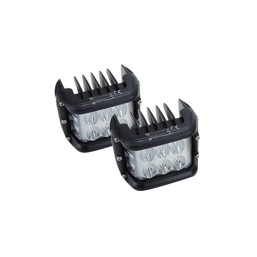 НАБОР 2x Светодиодная автомобильная фара CREE LED/27W/10-30V IP67