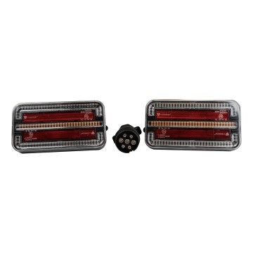 НАБОР 2x Светодиодная беспроводная автомобильная фара LED/12-24V Wi-Fi IP67