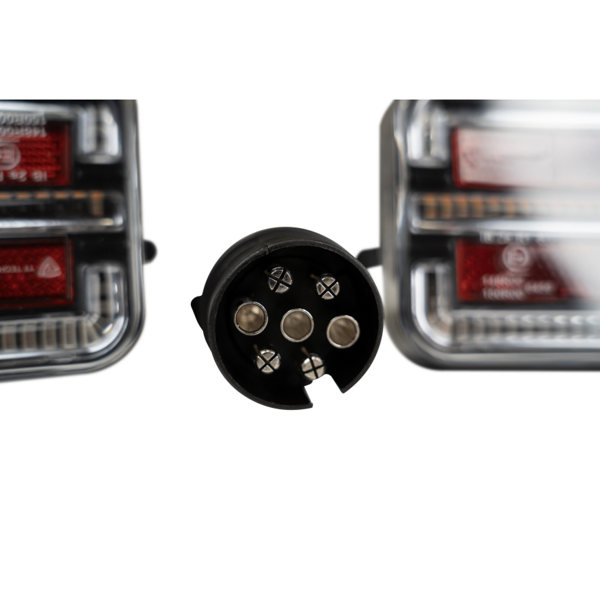 НАБОР 2x Светодиодная беспроводная автомобильная фара LED/12-24V Wi-Fi IP67