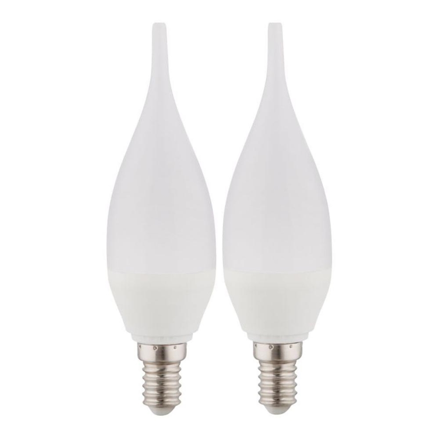 НАБОР 2x Светодиодная лампа E14/3W/230V 3000K - Globo
