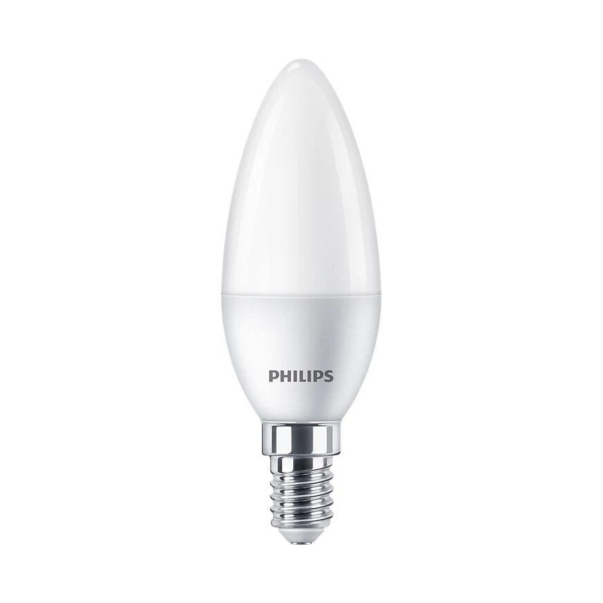 НАБОР 2x Светодиодная лампочка Philips B35 E14/5W/230V 4000K
