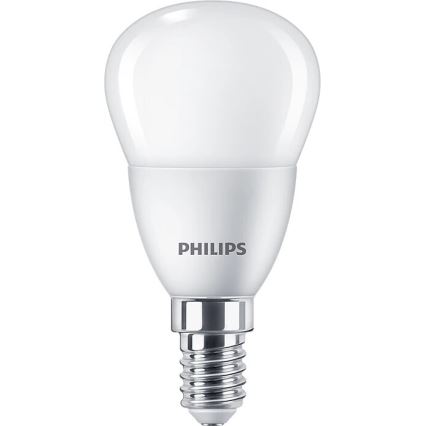НАБОР 2x Светодиодная лампочка Philips P45 E14/5W/230V 4000K