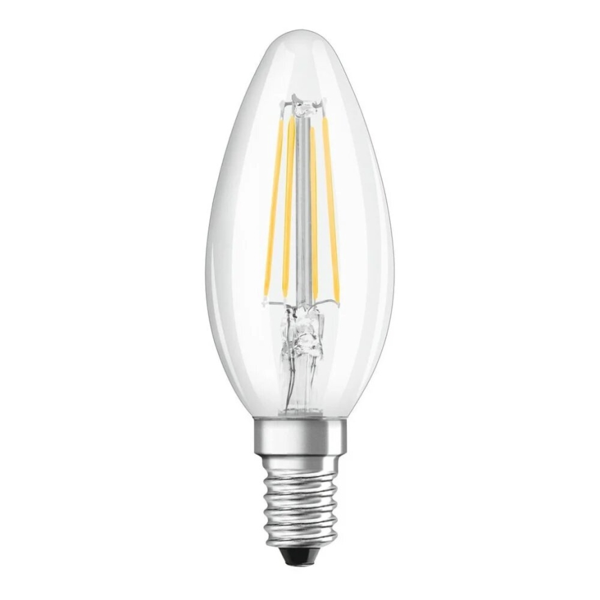 НАБОР 2x Светодиодная лампочка FILAMENT B35 E14/4W/230V 4000K - Osram
