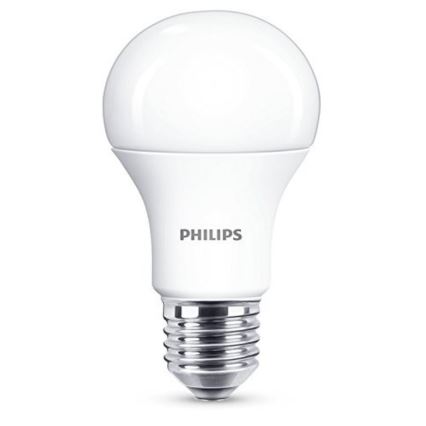 НАБОР 2x Светодиодная лампочка Philips A60 E27/11W/230V 2700K
