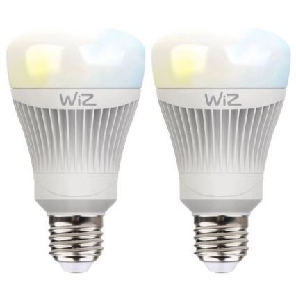 НАБОР 2x Светодиодная лампочка с регулированием яркости E27/11,5W/230V 2700-6500K Wi-Fi - WiZ