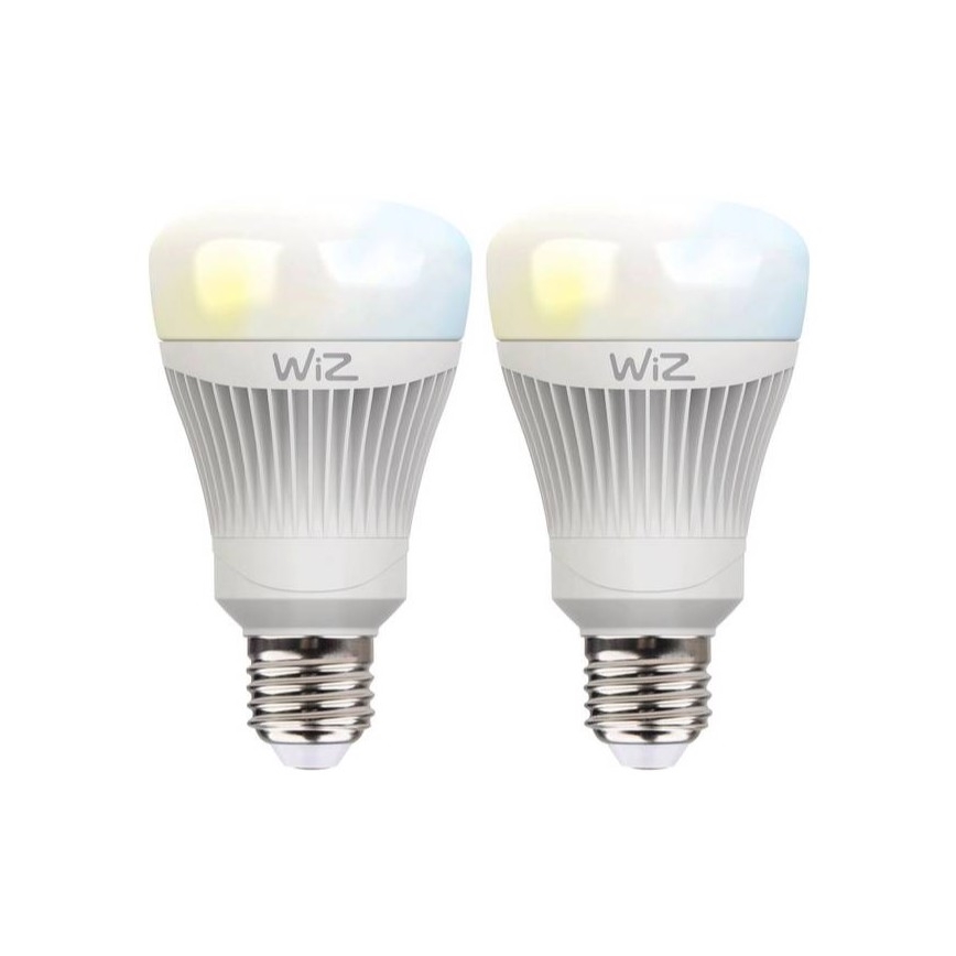 НАБОР 2x Светодиодная лампочка с регулированием яркости E27/11,5W/230V 2700-6500K Wi-Fi - WiZ