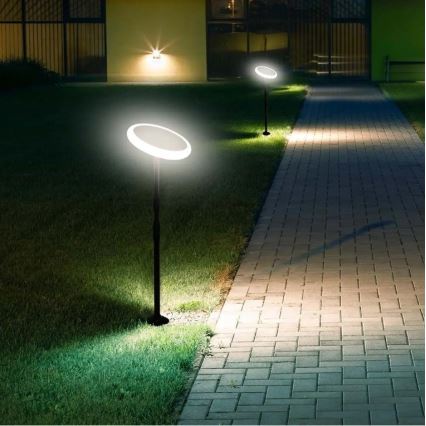 НАБОР 2x Светодиодная регулируемая лампа на солнечной батарее GARDEN LED/3W/5V 42-80 см 4000K IP65
