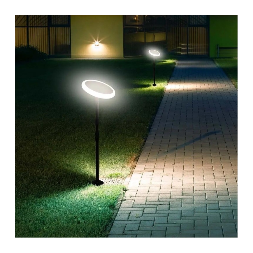 НАБОР 2x Светодиодная регулируемая лампа на солнечной батарее GARDEN LED/3W/5V 42-80 см 4000K IP65
