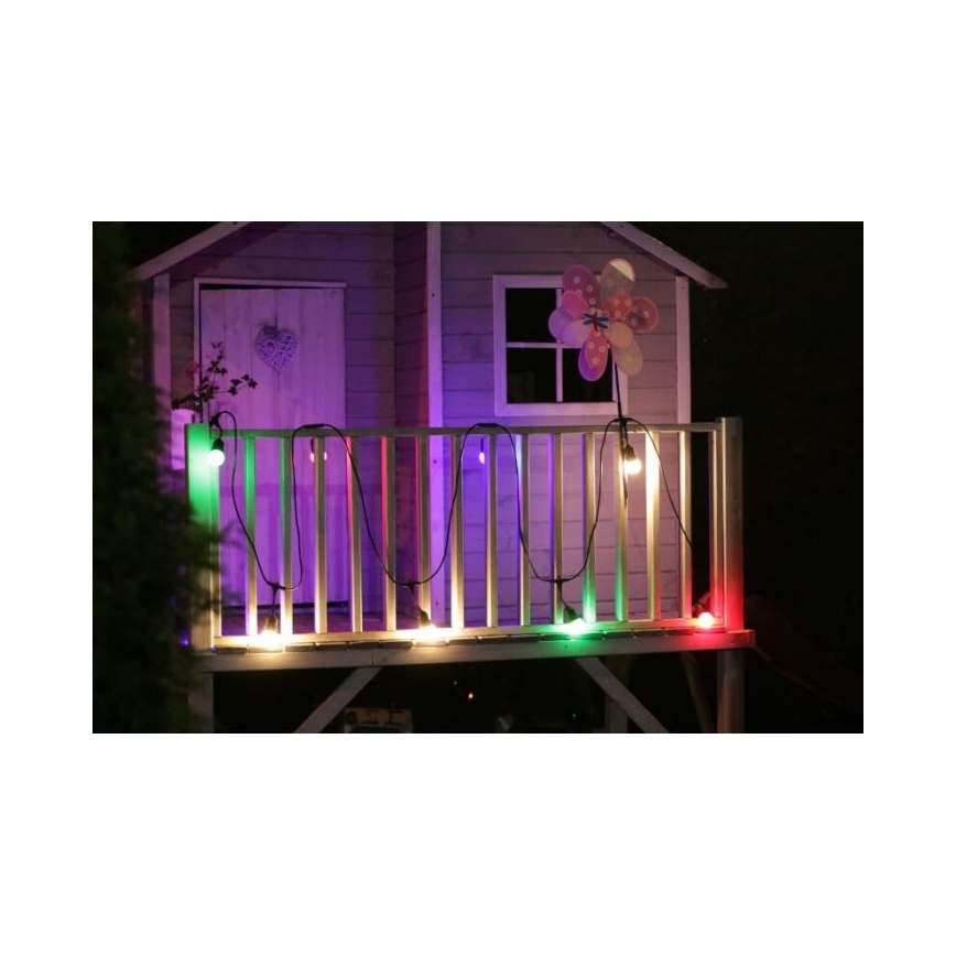 Набор 2x светодиодные лампочки PARTY E27/0,5W/36V красные