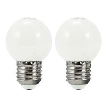 Набор 2x светодиодные лампочки PARTY E27/0,5W/36V белые