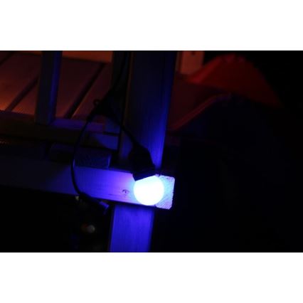 Набор 2x светодиодные лампочки PARTY E27/0,5W/36V синие