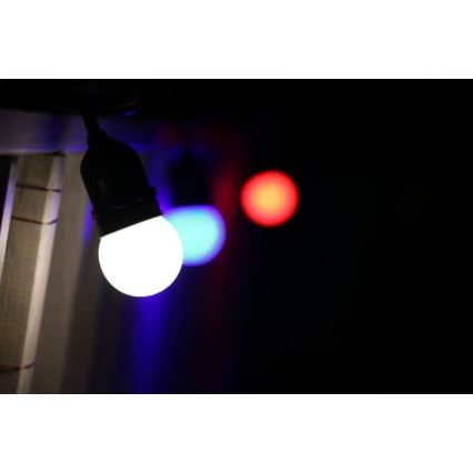 Набор 2x светодиодные лампочки PARTY E27/0,5W/36V синие