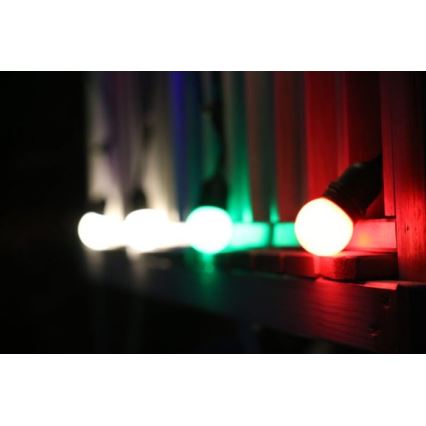 Набор 2x светодиодные лампочки PARTY E27/0,5W/36V красные