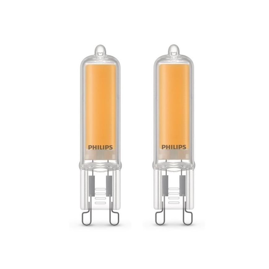 Набор 2x светодиодные лампы Philips G9/3,5W/230V 2700K
