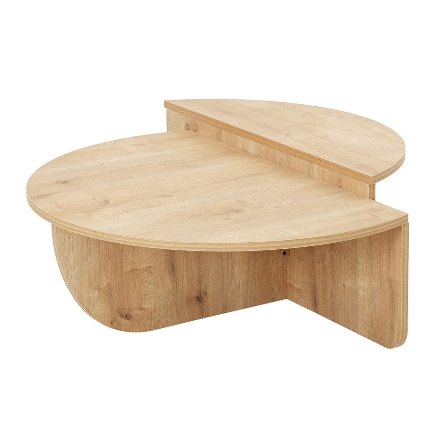 НАБОР 2x Журнальный столик PODIUM коричневый