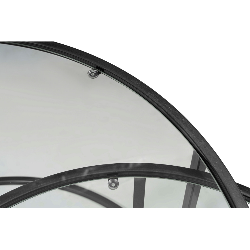 НАБОР 2x Журнальный столик TOKYO диаметр 60/80 см черный