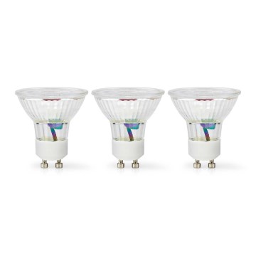 НАБОР 3x LED-ламп GU10/4,5W/230V 2700K