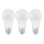 НАБОР 3x Светодиодная лампочка A60 E27/10W/230V 4000K
