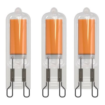 НАБОР 3x Светодиодная лампочка G9/2W/230V 3000K - Eglo 10614