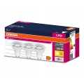 НАБОР 3x Светодиодная лампочка PAR16 GU10/2,8W/230V 2700K 60° - Osram