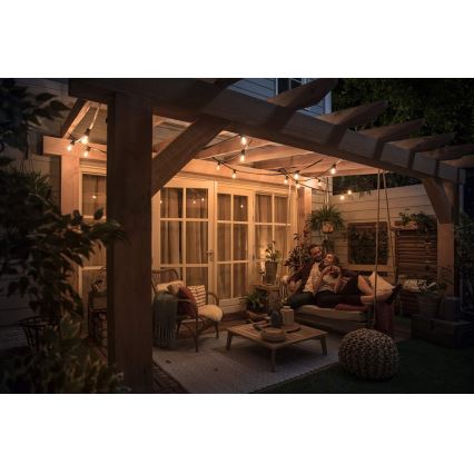 НАБОР 3x Светодиодная лампочка VINTAGE Philips E27/4,3W/230V 2700K