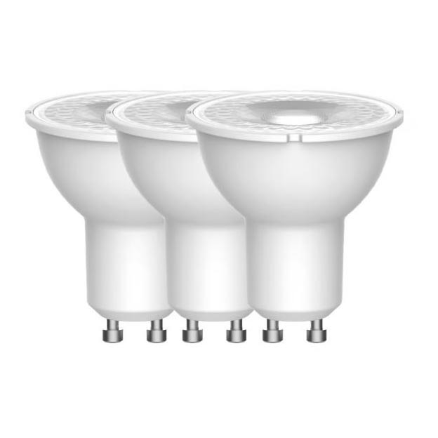 НАБОР 3x Светодиодная лампочка GU10/3,1W/230V 2700K