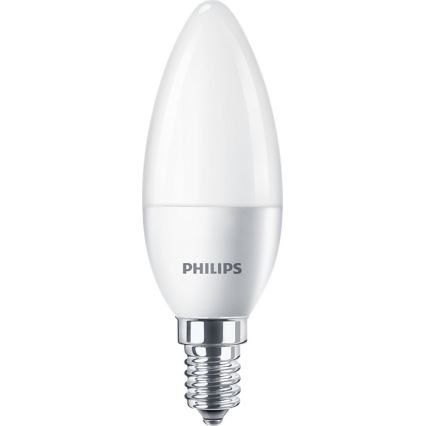 НАБОР 3x Светодиодная лампочка Philips B35 E14/4W/230V 2700K