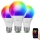 НАБОР 3x Светодиодная RGBW-лампочка с регулированием яркости ESSENTIALS A60 E27/8,5W/230V CRI 90 2700-6500K Wi-Fi - Nanoleaf