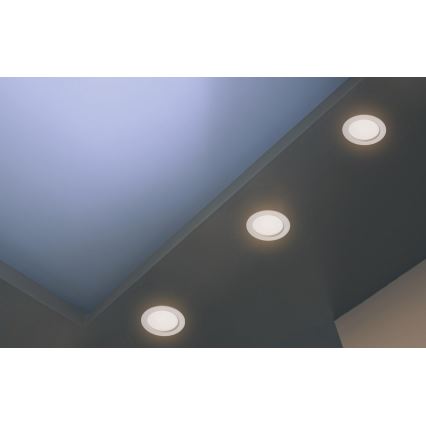 Набор 3x светодиодных подвесных потолочных светильника для ванной комнаты MIRO LED/6W/230V IP44