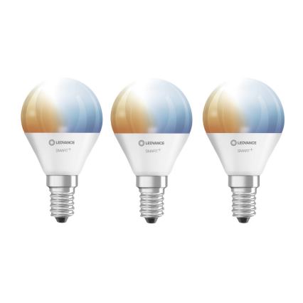 Набор 3x светодиодные диммируемые лампочки SMART+ E14/5W/230V 2700K-6500K - Ledvance
