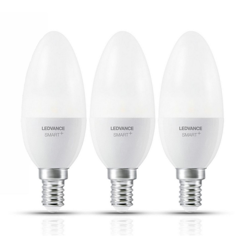 Набор 3x светодиодные диммируемые лампочки SMART+ E14/5W/230V 2700K - Ledvance