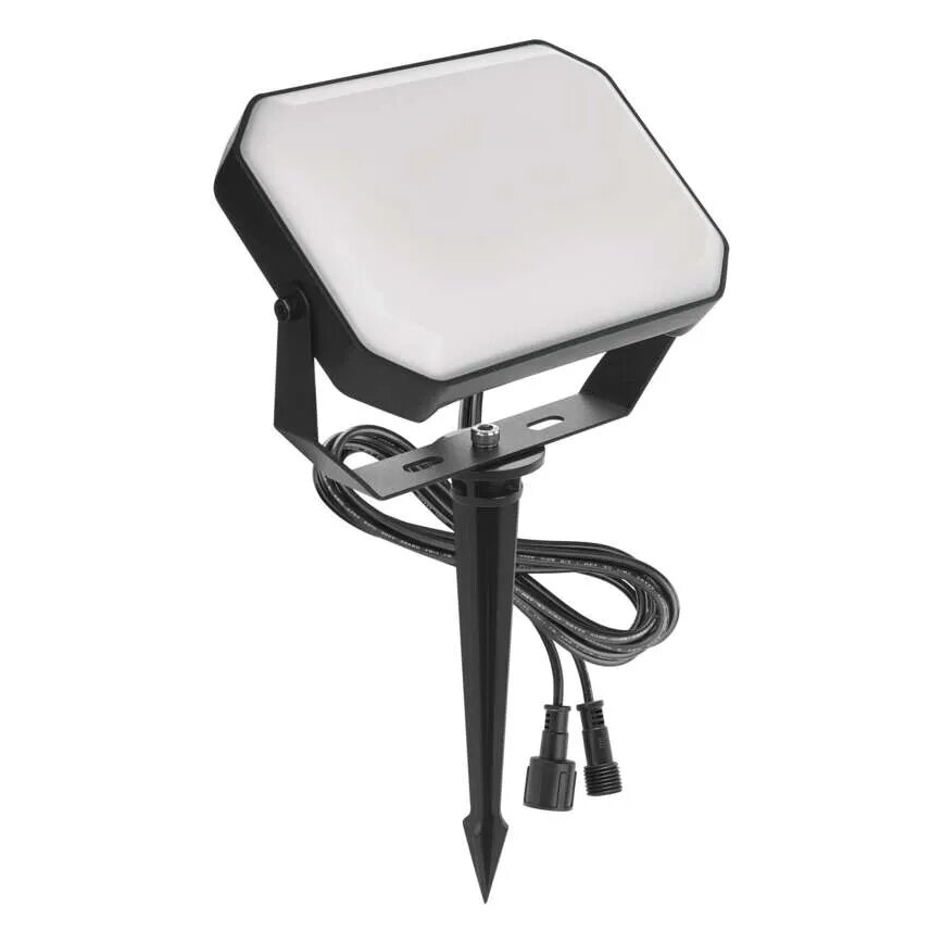 НАБОР 3x Светодиодный уличный RGBIC-прожектор с регулированием яркости GoSmart LED/14W/230V 3000-6500K IP65 Wi-Fi Tuya