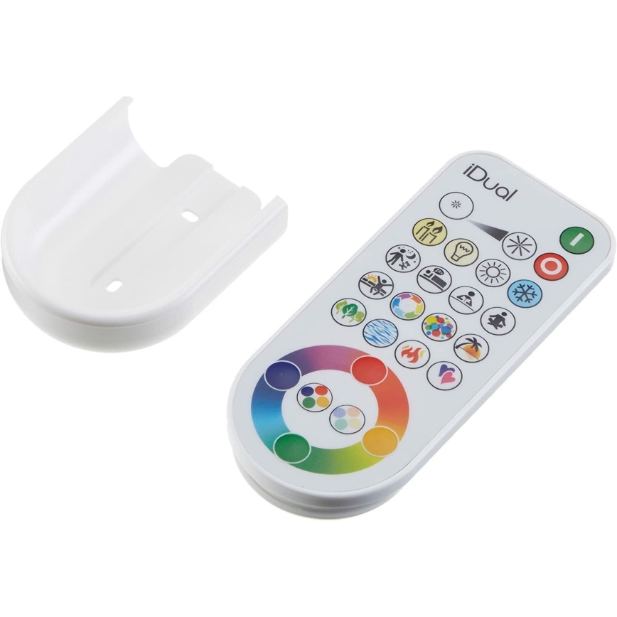 НАБОР 3x Светодиодный встроенный RGB-светильник для ванной комнаты с регулированием яркости ARGON LED/7,3W/230V IP44 + дистанционное управление