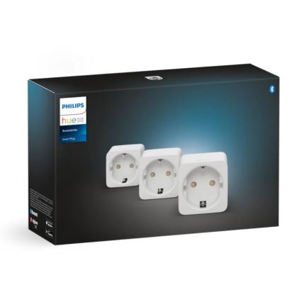 НАБОР 3x Умная розетка Philips Hue Smart plug EU SCHUKO