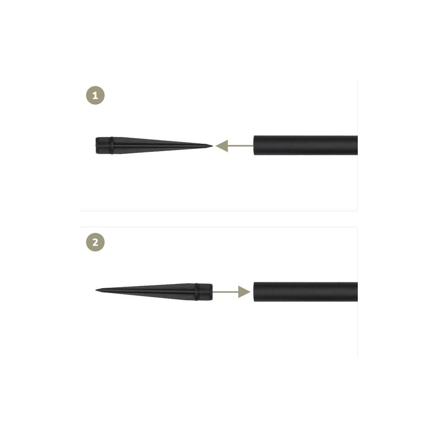 НАБОР из 4 светодиодных солнечных ламп 4xLED/3,6В 1xAAA IP44 100 мАч