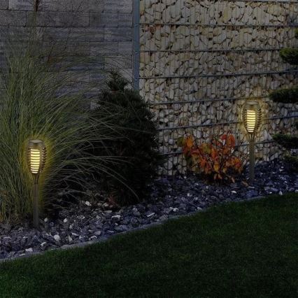 НАБОР из 4 светодиодных солнечных ламп 4xLED/3,6В 1xAAA IP44 100 мАч