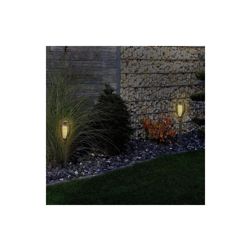 НАБОР из 4 светодиодных солнечных ламп 4xLED/3,6В 1xAAA IP44 100 мАч