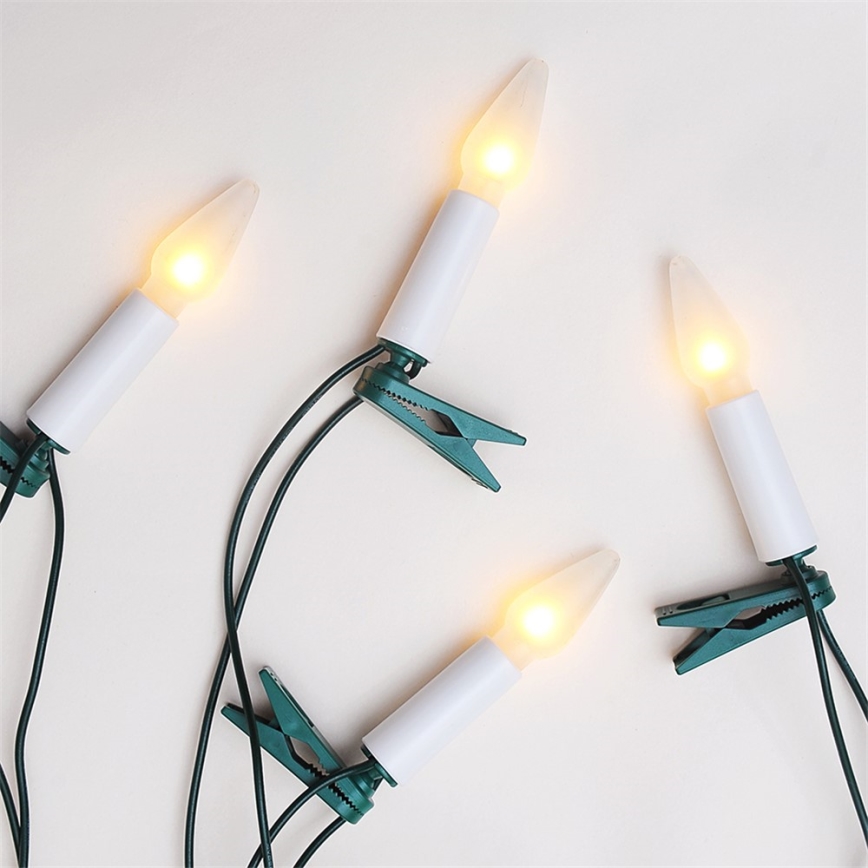 НАБОР 4x Запасная лампочка FELICIA E10/14V/0,1A белый, сделано в Европе