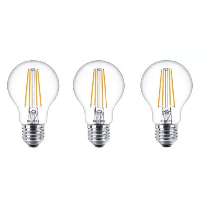 НАБОР 6x Светодиодная лампа VINTAGE Philips E27/4W/230V 2700K