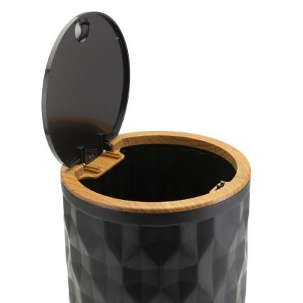 Набор для ванной комнаты REINA 5 шт. черный/коричневый