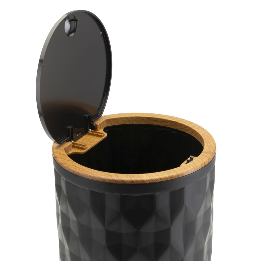 Набор для ванной комнаты REINA 5 шт. черный/коричневый