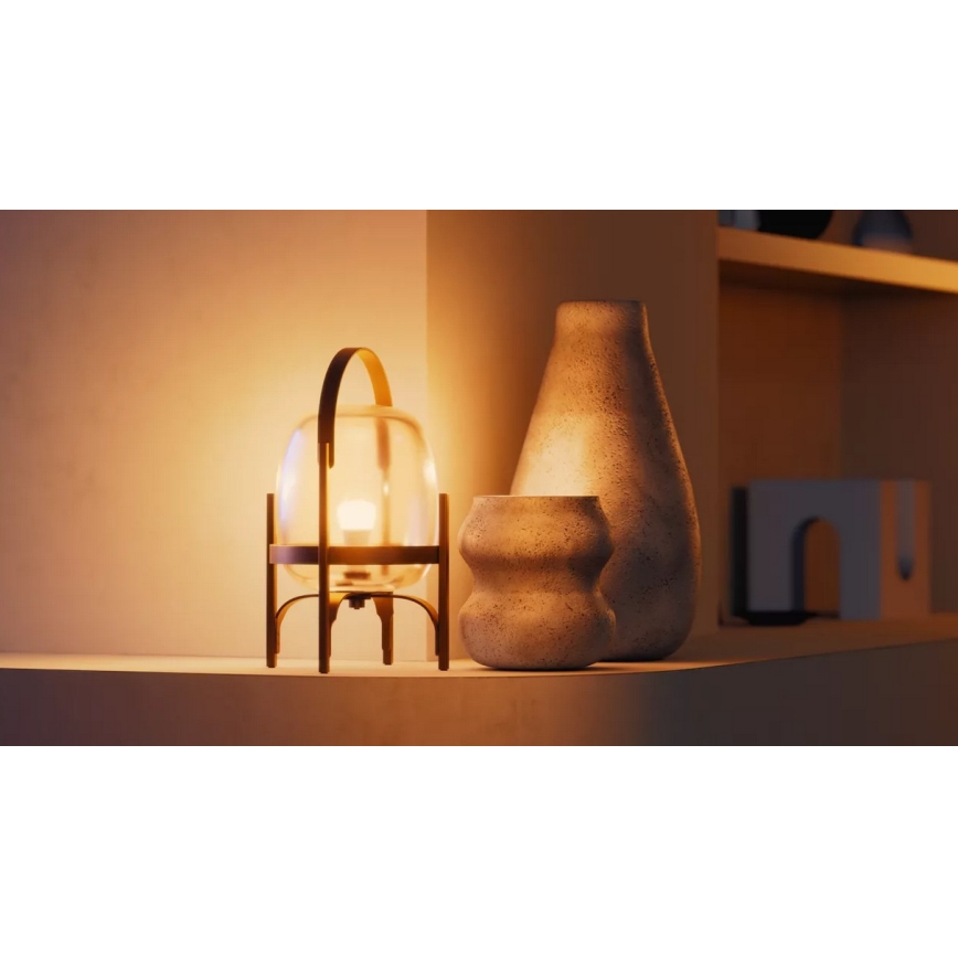 Набор из 2 диммируемых светодиодных ламп Philips Hue WHITE, цоколь E27, 7W, 230V, 2700K