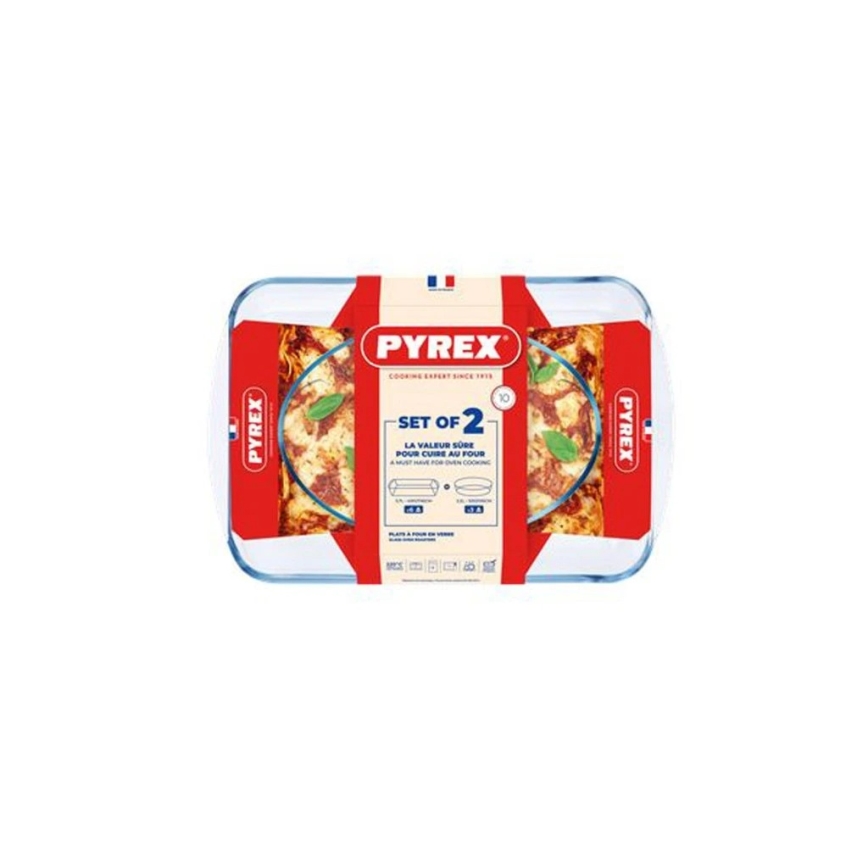 Набор из 2 форм для запекания PYREX 3,7/2,2 л