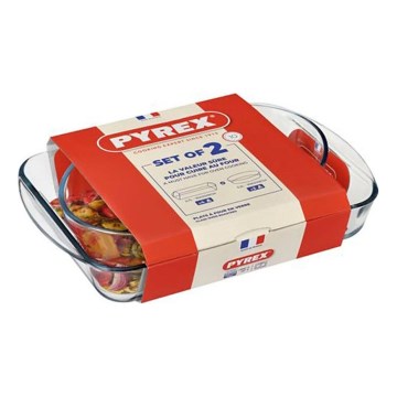 Набор из 2 термостойких форм для запекания PYREX — 2,7 и 2,2 л