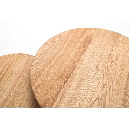 Набор из 2 журнальных столиков VEYLOR, дуб