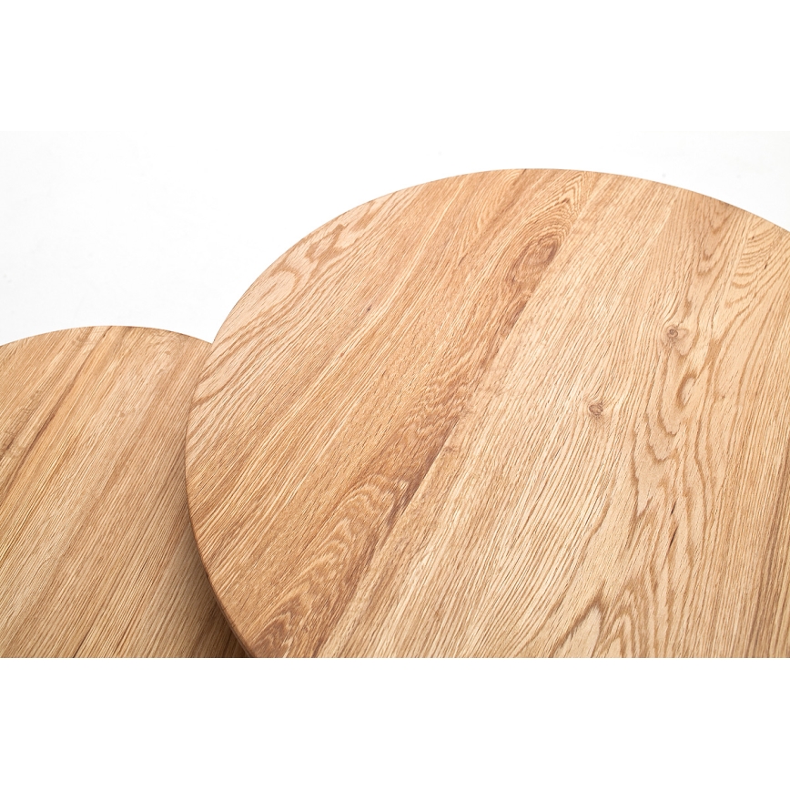 Набор из 2 журнальных столиков VEYLOR, дуб